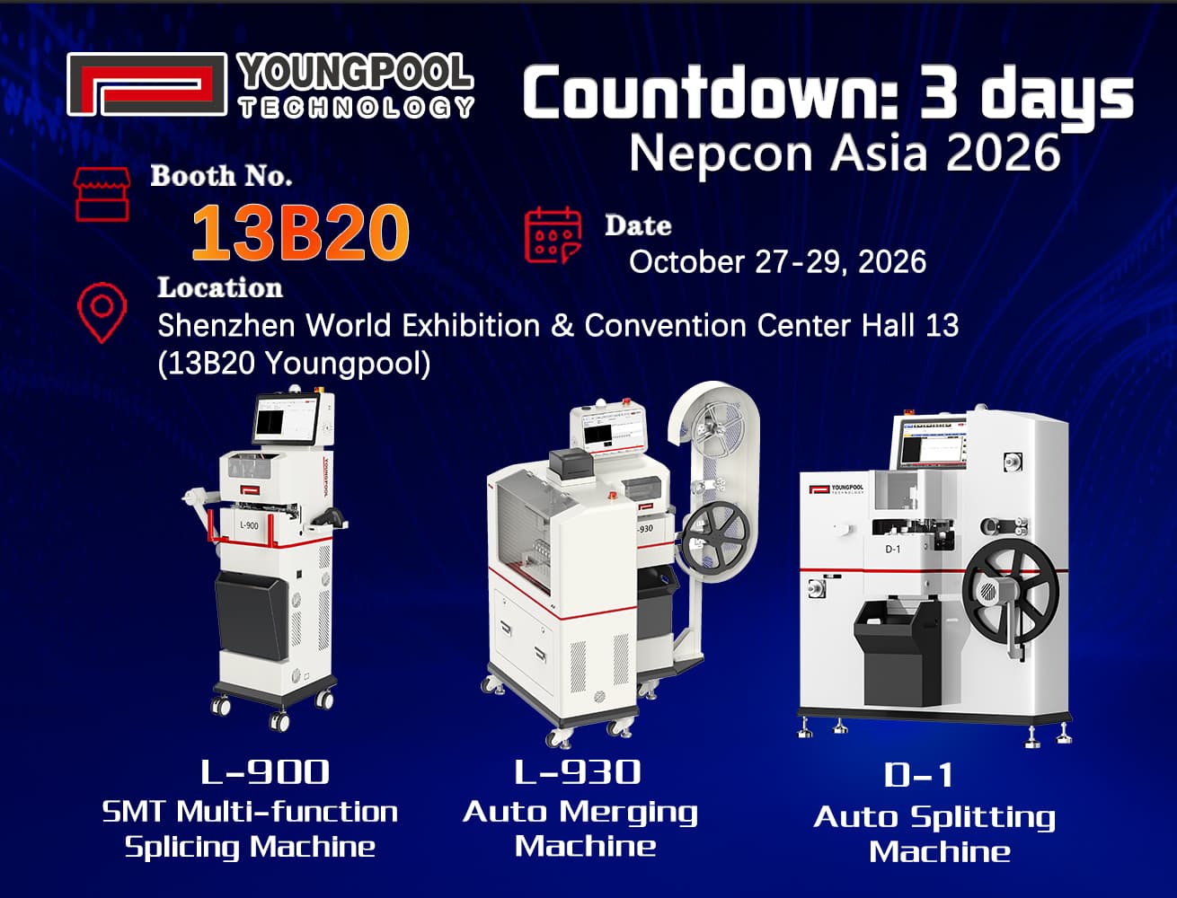 Three Days to Go: Youngpool Technology at NEPCON Asia Shenzhen, Booth 13B20
